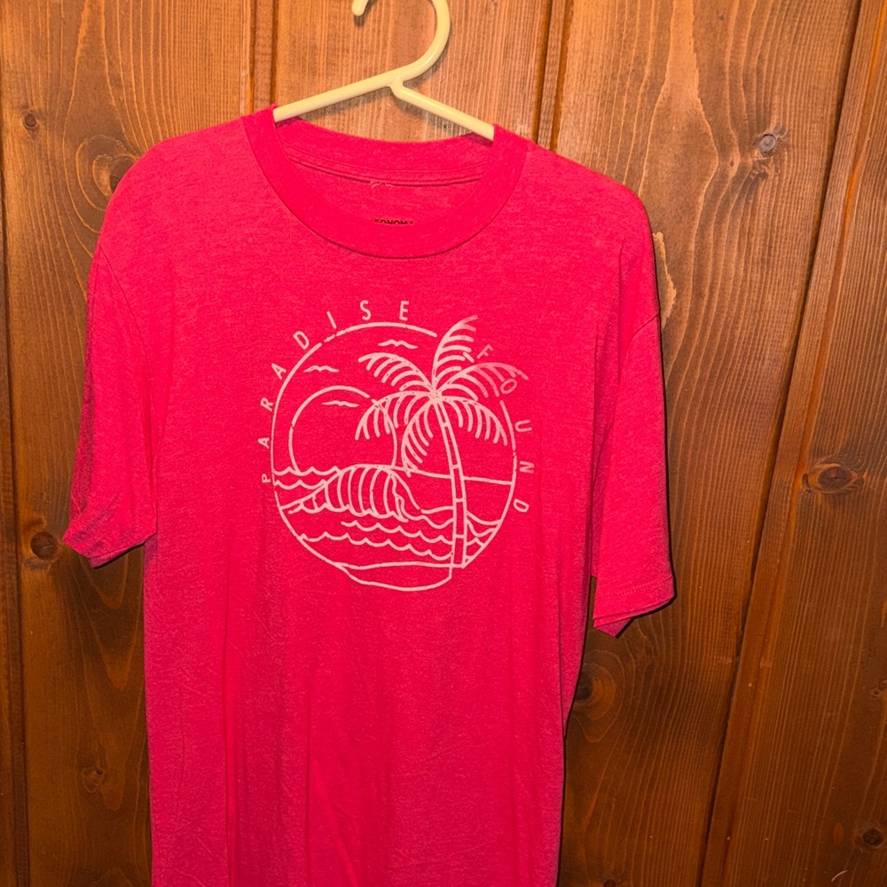 Sonoma Red T-Shirt “Paradise Found”